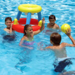 86189 | Water Basketball with Ring Toss Game - Lifestyle