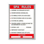40327 | 18'' x 24'' Spa Rules