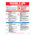 40366 | 18'' x 24'' Saving a Life Sign - Product