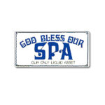 41343 | 12'' x 6'' God Bless Our Spa
