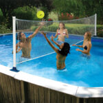 72777 | Above Ground Volleyball Game - Lifestyle