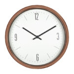 52542 | 16'' Bronze Contemporary Clock