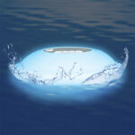 Floating Wireless Speaker with Multi-Light Display