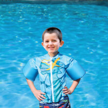 50548 | Dino Swim Shirt Floaties - Lifestyle 2