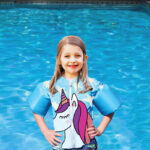 50549 | Unicorn Swim Shirt Floaties - Lifestyle 2