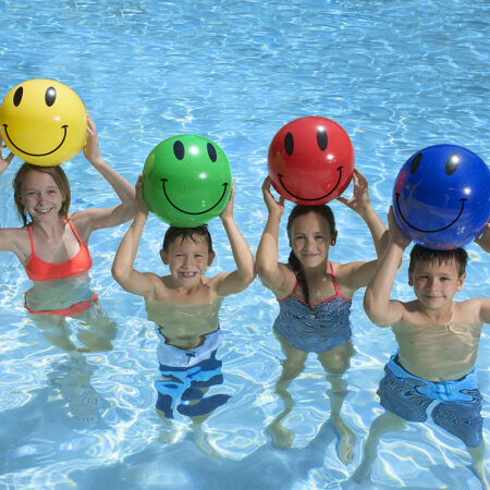 16'' Smile Play Ball - 4 Pack